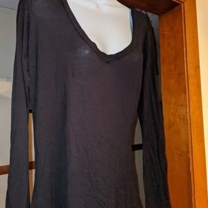 RD Style black long sleeve top size medium